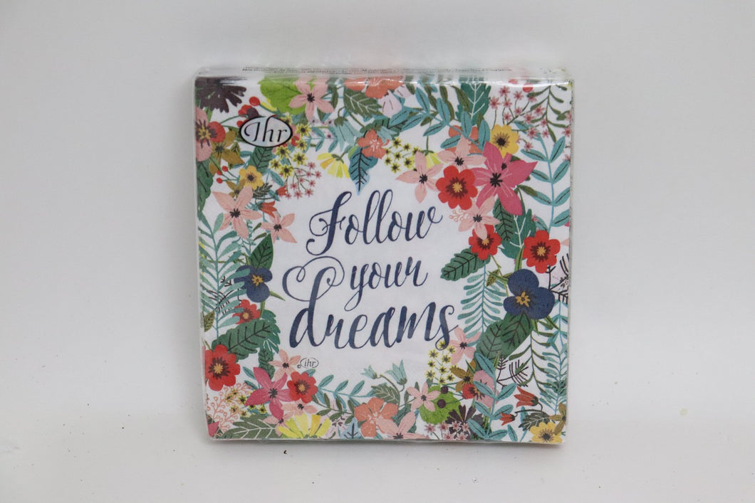 Follow Your Dreams Luncheon Napkins