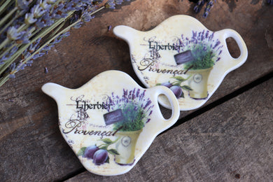 Ceramic Lavender Tea Holder